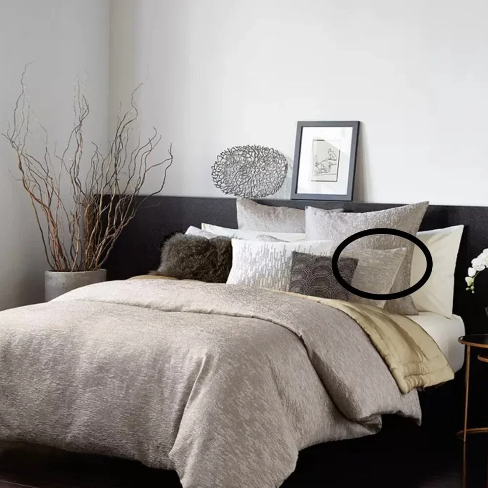 Donna Karan Alloy Collection King Duvet and 1 Standard/Queen Sham in Taupe